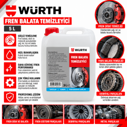 Würth Fren Balata Temi̇zleyi̇ci̇
