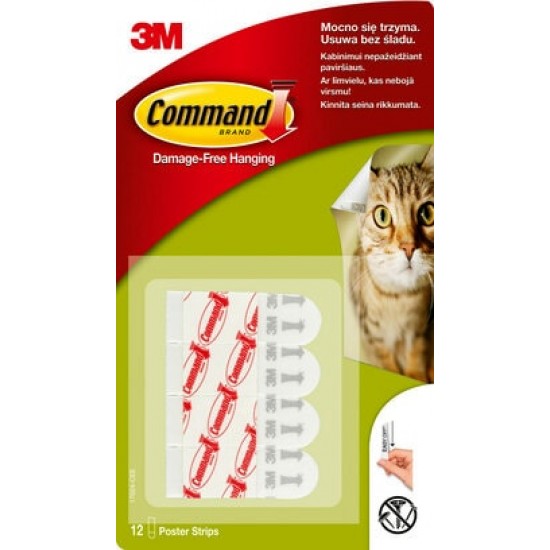 Command™ Orta Boy Yedek Bant 17021-CEE, 9 Orta Boy Cırt Bant