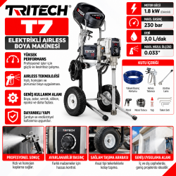 Tritech T7 Elektrikli Airless Boya Makinesi