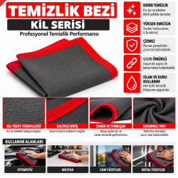 Temizlik bezi Kil serisi