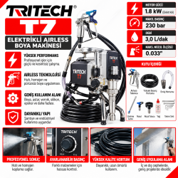 Tritech T7 Elektrikli Airless Boya Makinesi