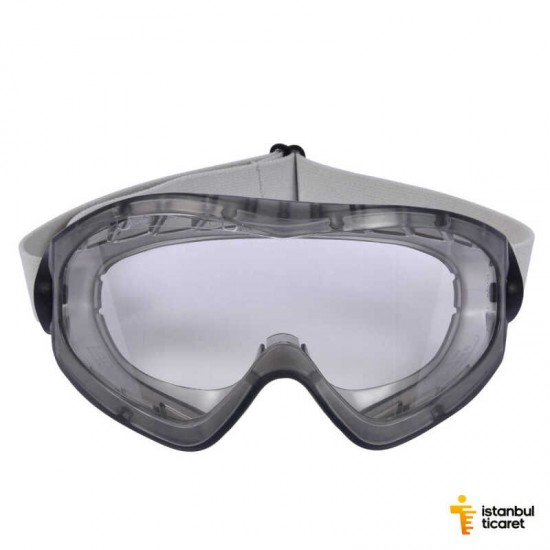 3M 2890S Goggle Ventilsiz AS-AF Koruyucu Güvenlik Gözlüğü