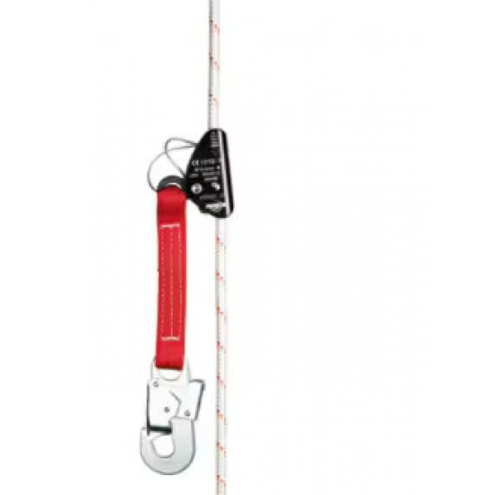 3M™ PROTECTA® Viper LT Halat Tutucu, 12.5 mm, 20LF Karabinalı 350 mm Dokuma Uzatma, AC4001