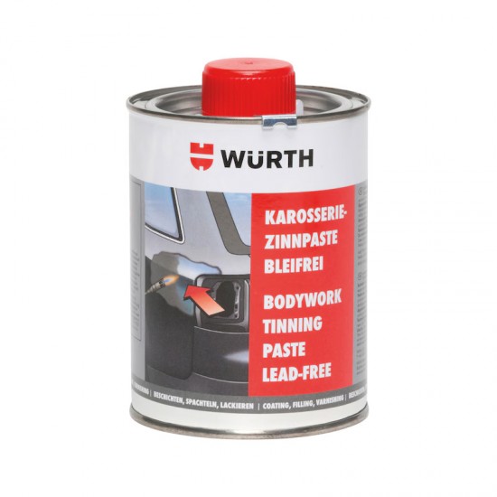 Kurşunsuz kaporta kalaylama pastası Würth 