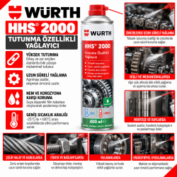 Tutunma özellikli yağlayıcı HHS® 2000
