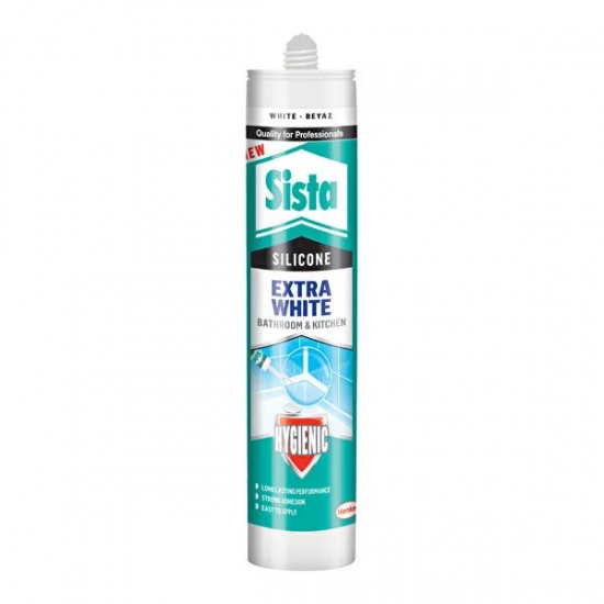 Sista Extra White Silikon Beyaz 280 ml