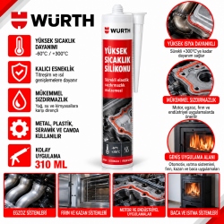 YÜKSEK SICAKLIK SİLİKONU 310 ML