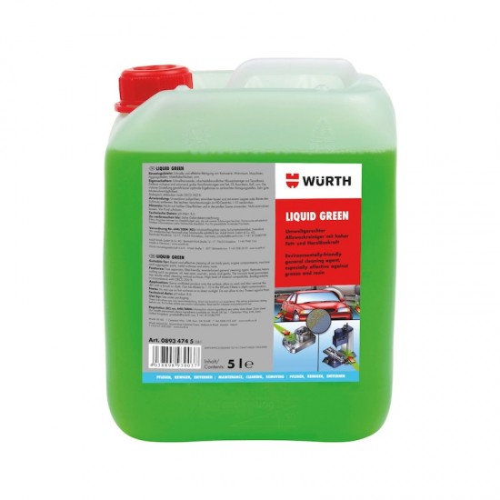 ARAÇ DIŞ TEMİZLEYİCİ LIQUID GREEN 5LT