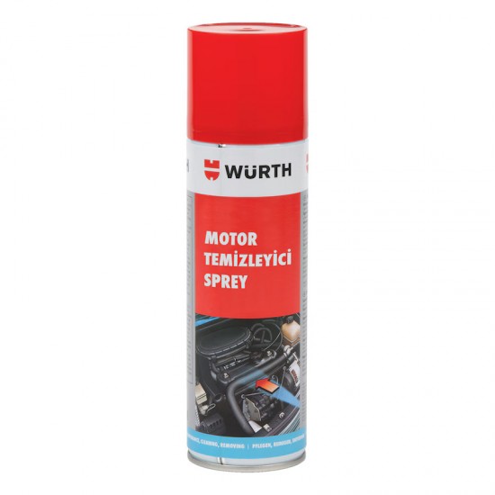 MOTOR TEMİZLEYİCİ SPREY HIZLI Würth 12 ADET 